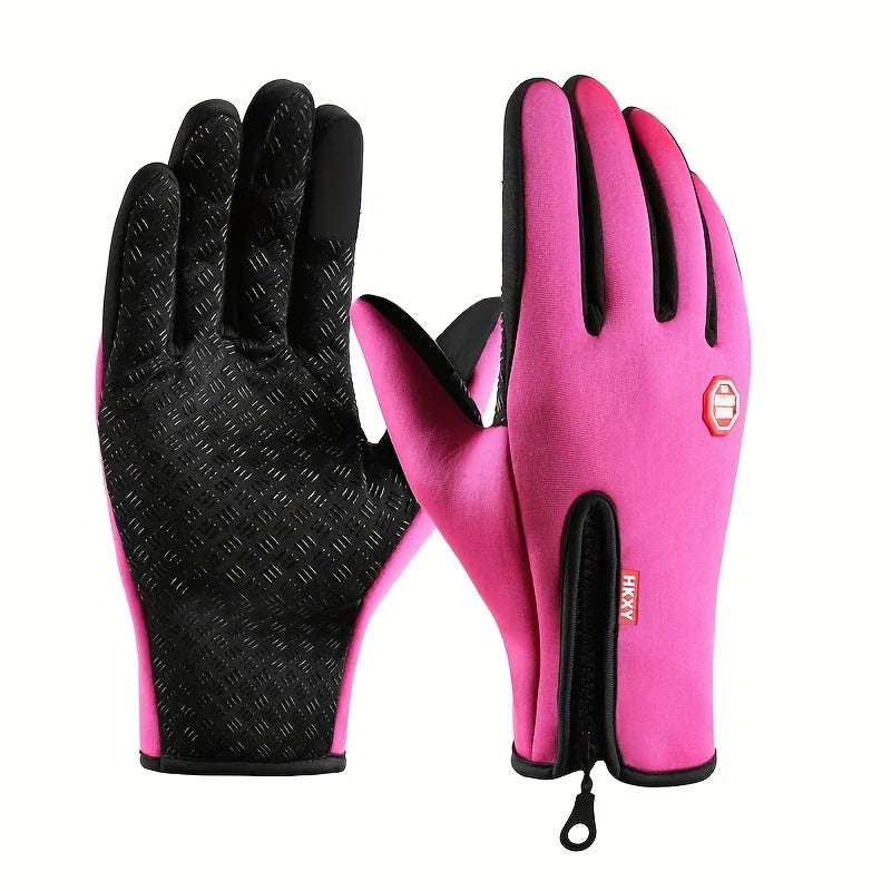 Gants de cyclisme d'extérieur, pour plus de chaleur et antidérapants en automne et en hiver