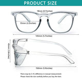 Anti-fog Safety Glasses Blue Light Blocking Glasses Anti Pollen Goggles Eye Protection Glasses for Men Women UV400 Protection