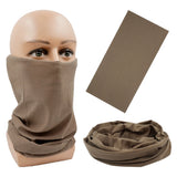 Outdoor Magic Bandana Solid Neon Color Cycling Hiking Scarves Headband Polyester Fashion Neck Cover Fishing Windproof Face Mask