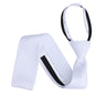 Cravates de mariage pour hommes, mode, cravates noires, chemises blanches, cravates à col, cadeaux, fermeture éclair, cravate en tricot pour hommes, vêtements, accessoires