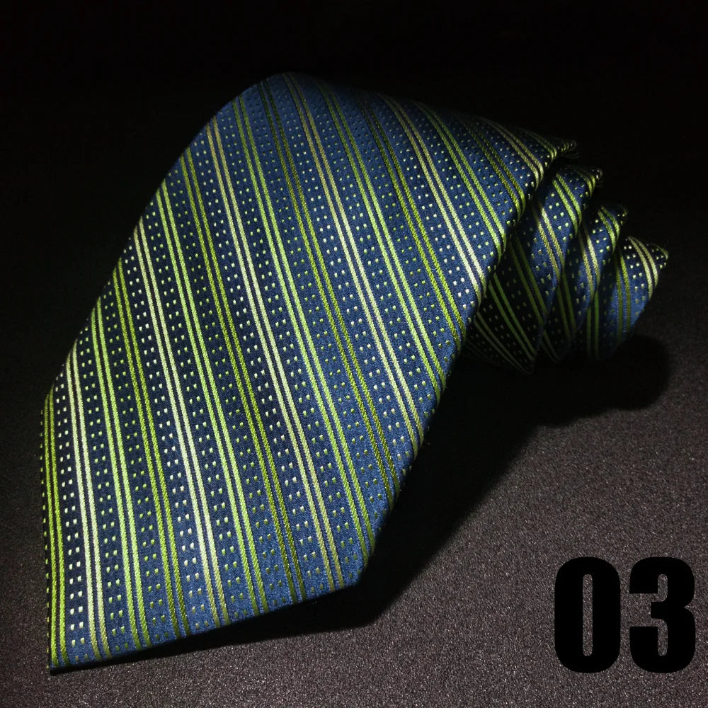 EASTEPIC Cravates de 10 cm de large pour hommes en costumes d'affaires Cravate pour hommes Accessoire Jacquard Impression de qualité Pure Soie Fête de mariage
