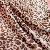 Foulard carré d'été en soie imprimé léopard pour femme, bandeau pour cheveux, grand hijab, bandana, châle, nouveauté printemps 2022