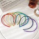 Red Blue Hair Bands Headband For Girls Women Children Hair Band Solid Color Elastic Hair Hoop Band Headpiece Hair Accessories