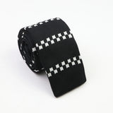 Cravates classiques en tricot pour hommes, cravates décontractées, à pois, à carreaux, pour loisirs, chaudes, pour affaires, mariage, largeur 6 cm