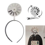 Brain Loading Hair Band Hairpin Funny Rotatable Simple And Cute Headband Festival Party Decoration Prank Hair Accessories