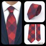 Cravates élégantes à pois pour hommes LYL 7 cm, cravate de luxe avec imprimé géométrique, cadeau pour invités, accessoires de festival pour gentleman