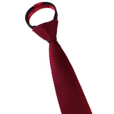 Cravates de mariage pour hommes, mode, cravates noires, chemises blanches, cravates à col, cadeaux, fermeture éclair, cravate en tricot pour hommes, vêtements, accessoires