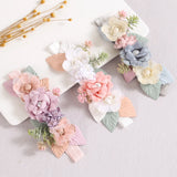 Baby Headbands for Toddlers Infant Beautiful Artificial Flowers Hair Bands for Baby Girls Sweet Cute Head Bands Hair Accessories