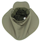 Casquette de protection solaire UPF 50+ pour enfants et garçons, chapeau de pêche réglable et amovible à séchage rapide avec rabat pour le cou