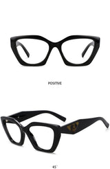 55405 New Brand Blue Light Blocking Computer Glasses Women Fashion TR90 Frame Vintage Square Eyewear Anti Eyestrain Eyeglasses