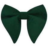 GUSLESON Fashion Pink Champagne Blue Solid Bow Tie For Men Classic Big Bowtie For Party Wedding Bowknot Adult Mens Tie