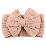 Baby Girl Bows Headband Newborn Turban Hairbands Kids Red Head Band Outdoor Toddler Children HeadWrap Hair Accessories