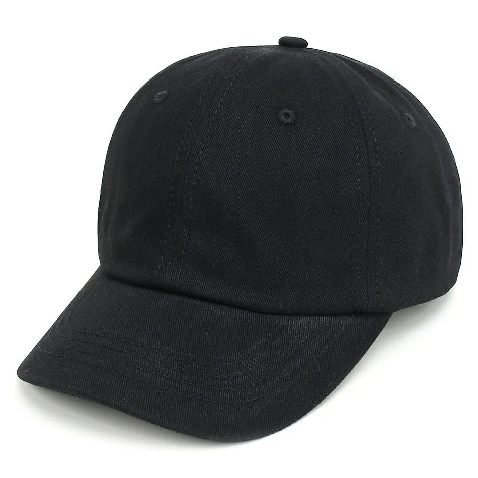 Casquettes pour enfants, couleur unie, en coton respirant, à rabat, ajustable, pour bébés, filles, été, de 1 à 5 ans
