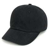 Casquettes pour enfants, couleur unie, en coton respirant, à rabat, ajustable, pour bébés, filles, été, de 1 à 5 ans