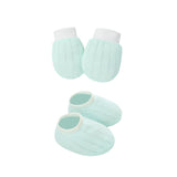 Conjunto de 2 o 3 gorros para bebé de primavera y otoño con forma de oreja, guantes y calcetines, gorros para recién nacidos, accesorios de fotografía informales, gorro de dormir a la moda.