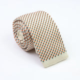 Cravates classiques en tricot pour hommes, cravates décontractées, à pois, à carreaux, pour loisirs, chaudes, pour affaires, mariage, largeur 6 cm