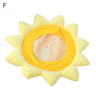 Funny Hat for Women Men Cactus Eggplant Watermelon Sunflower Soft Plush Doll Headgear Hat Sleeping Toy
