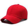 Casquette de baseball noire pour homme et femme, ajustable, en coton, style décontracté, pour l'été