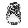 New Pre-Made Knotted Head Wrap Fashion Head Cap For Women Luxury Party Headdress Women 3D Flower Cross Turban Hat