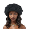 Big Size Width Braid Head Band African Raw Silk Turban Cap for Women Nigeria Wedding Party Headpiece Female Headband