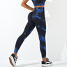 Tie-dye yoga clothing set, sports bra, intimates, yoga pants, non-falling sports tights, peach butt lifting line