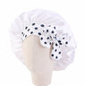 Bonnet de nuit pour enfants et filles, imprimé floral, bonnet de nuit en satin, turban, bonnet de nuit pour enfants, bonnet de soins capillaires, bonnet de nuit