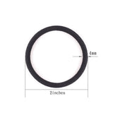 100Pcs Black Elastics Small Hair Ties Elastics Small Hair Rubber Bands Accessories Ponytail Holders for Women Girls Baby Toddle