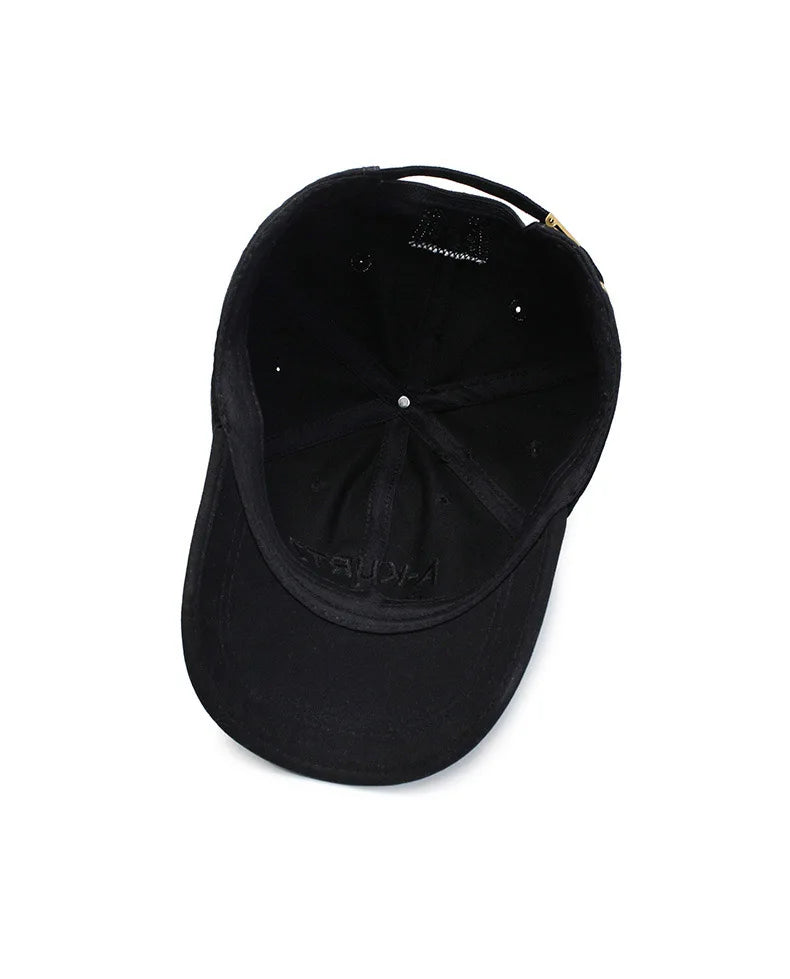 Casquette de baseball tendance pour homme, version coréenne, chapeau de soleil brodé, casquette de protection solaire pour femme, étiquette rouge, petite taille A