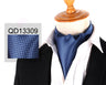 Ascot Tie Cravat Luxury Mens dots Neck Tie Self Tie  for Men Wedding Necktie