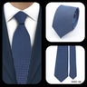 Cravates élégantes à pois pour hommes LYL 7 cm, cravate de luxe avec imprimé géométrique, cadeau pour invités, accessoires de festival pour gentleman