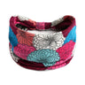 Bohemian Wide Cotton Stretch Headbands Women Headwrap Turban Headwear Bandage Hairbands Bandana Wide Headbands Hair Accessories