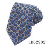 Cravates bleu marine pour hommes, costumes, cravates pour hommes pour mariage, cravates pour garçons d'honneur, cravates à la mode à motif cachemire floral pour hommes et femmes, bons cadeaux