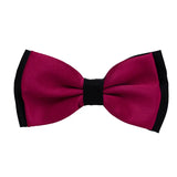 Men Bowties Classic Satin Bowtie Hot Sale Gentleman Necktie For Wedding Party Adjustable Solid Colorful Men Bow Ties Neck Cravat