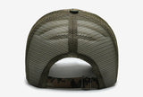 Casquette de baseball en maille respirante pour femme, nouvelle collection printemps-été, avec broderie autocollante, chapeau en maille, casquette de protection solaire d'extérieur pour homme