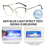 Blue Light Blocking Glasses for Women Fashion Office Optical Spectacle Computer Glasses Blue Ray Blocking Eye Protection Eyewear