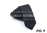 Cravates fines pour hommes et femmes, cravate fine à rayures, motif cachemire, 5 cm, tenue décontractée pour fête, mariage, col étroit, accessoire masculin