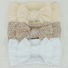 3Pcs/Set Baby Girl Headbands Lot Bows Baby Headband Newborn Gift Elastic Hair Bands Children Turban Kids Infant Hair Accessories