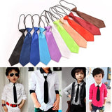 1 pièce, cravate classique tendance pour garçon, costume classique pour enfant, nœud papillon réglable, rouge, noir, blanc, pour enfant, 11 couleurs unies