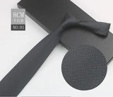 Cravate à fleurs en grille, tissée en gros, 8 cm, accessoires de mariage, bleu, homme, pois, cachemire, convient aux groupes, fêtes, bureau