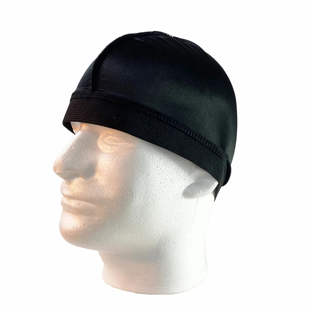 Bonnet unisexe en soie pour homme, bonnet rafraîchissant en élasthanne, bonnet rafraîchissant en soie