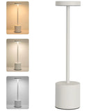 Rechargeable Table Lamp Touch Sensor LED Desktop Night Light Wireless Reading Lamp for Restaurant Hotel Bar Bedroom Decor Light