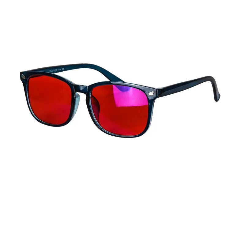 Blue and Green Wavelength Blocking Glasses Disruptive Light Blocking Glasses for Better Sleep Eliminate Eye Strain