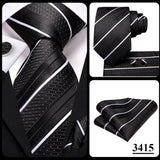 Hi-Tie Cravate de mariage en soie pour homme, motif cachemire, couleur unie, rose, corail, design tendance, qualité, mouchoir, bouton de manchette, fête d'affaires