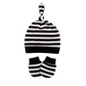 Bonnet pour nouveau-né avec gants, bonnet chaud en coton pour enfants, accessoires pour enfants, bonnet de nuit pour bébés de 0 à 6 mois, automne et hiver