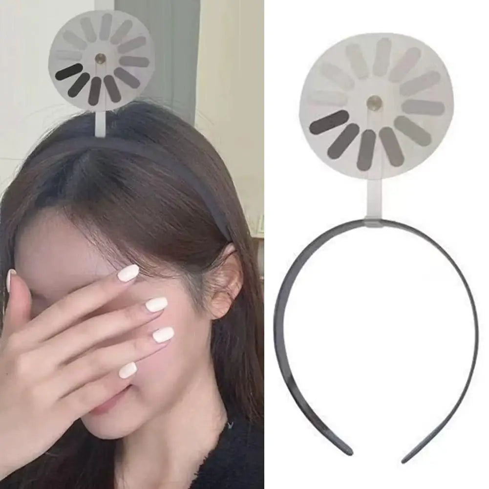 Brain Loading Hair Band Hairpin Funny Rotatable Simple And Cute Headband Festival Party Decoration Prank Hair Accessories