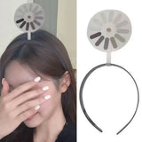 Brain Loading Hair Band Hairpin Funny Rotatable Simple And Cute Headband Festival Party Decoration Prank Hair Accessories