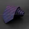 New Design Wedding Men Tie Purple Solid Striped Paisley Flower Neckties Men Business Dropshipping Groom Collar Accessories Gift