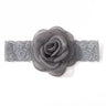 1Pc Baby Nylon Headscarf Astique Suitable Newborn Girl Flower Handmade Headband Elastic Hairband Turban Toddler Hair Accessories