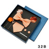 Coffret cadeau pour homme et femme, pochette, cravate, boutons de manchette, broche, couleur unie, pour mariage, affaires, vente en gros