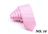Cravates fines pour hommes et femmes, cravate fine à rayures, motif cachemire, 5 cm, tenue décontractée pour fête, mariage, col étroit, accessoire masculin
